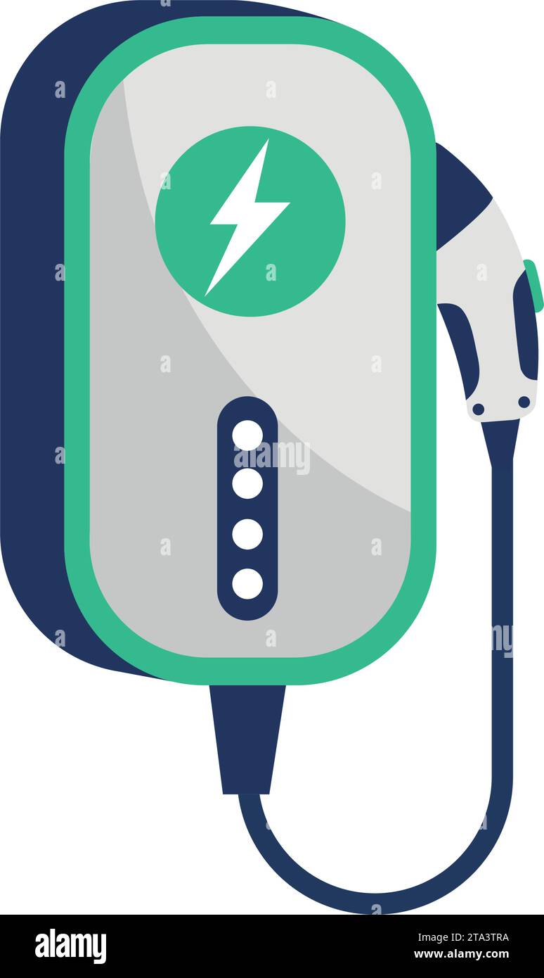 electric cars charging Stock Vector Image & Art Alamy