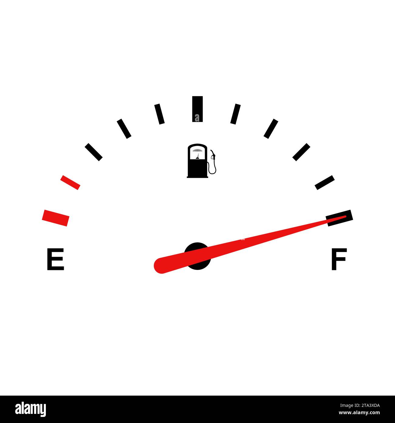 Car dashboard petrol gauge hires stock photography and images Alamy