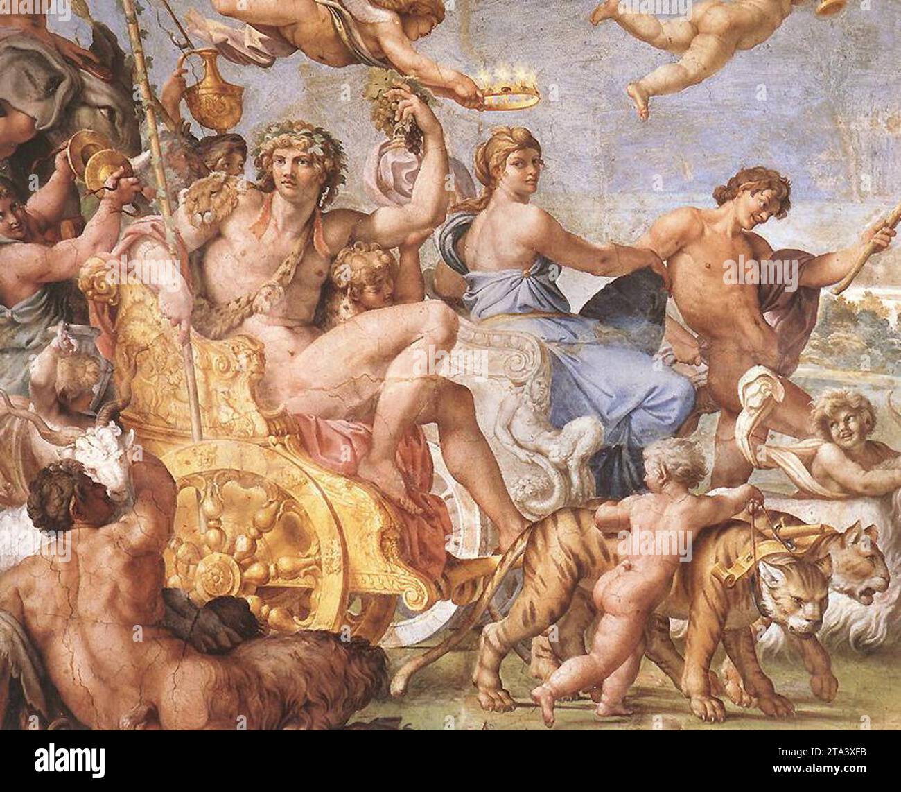 Triumph of bacchus and ariadne hi-res stock photography and