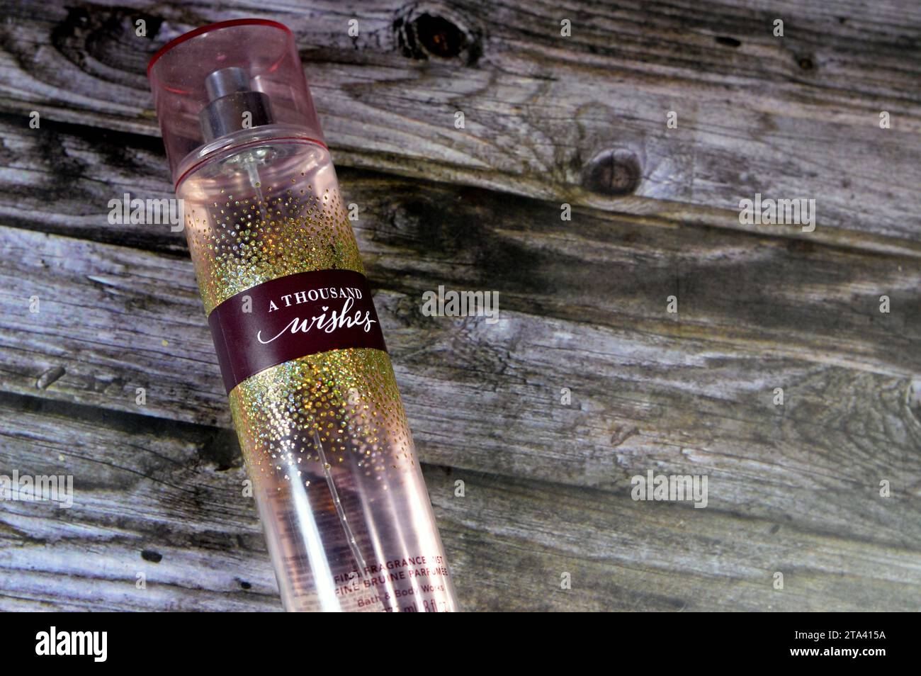 Cairo, Egypt, November 9 2023 A thousand wishes by Bath and Body works