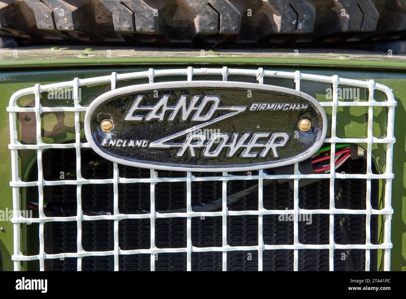 Drayton.Somerset.United Kingdom.August 19th 2023.Close up of the badge