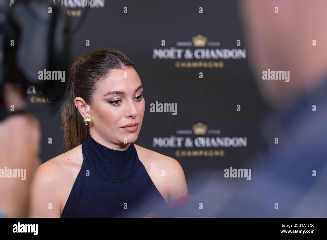 Blanca suarez attends the moet chandon photocall at the mandarin hi-res