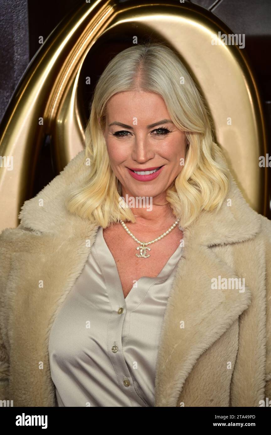 London, UK. 28th Nov, 2023. Denise van Outen attends the Warner Bros