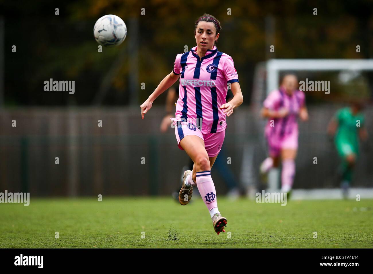 Phoebe Read (15 Dulwich Hamlet) in action Stock Photo
