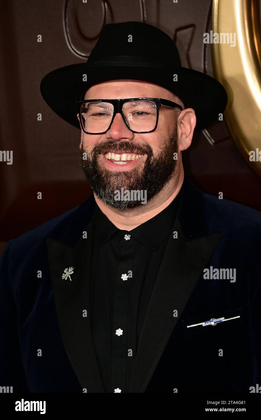 London, UK. 28th Nov, 2023. Tom Davis attends the Warner Bros. Pictures