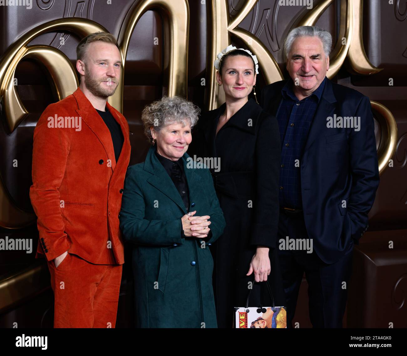 London, UK. November 28th, 2023. Sam Phillips, Imelda Staunton, Bessie
