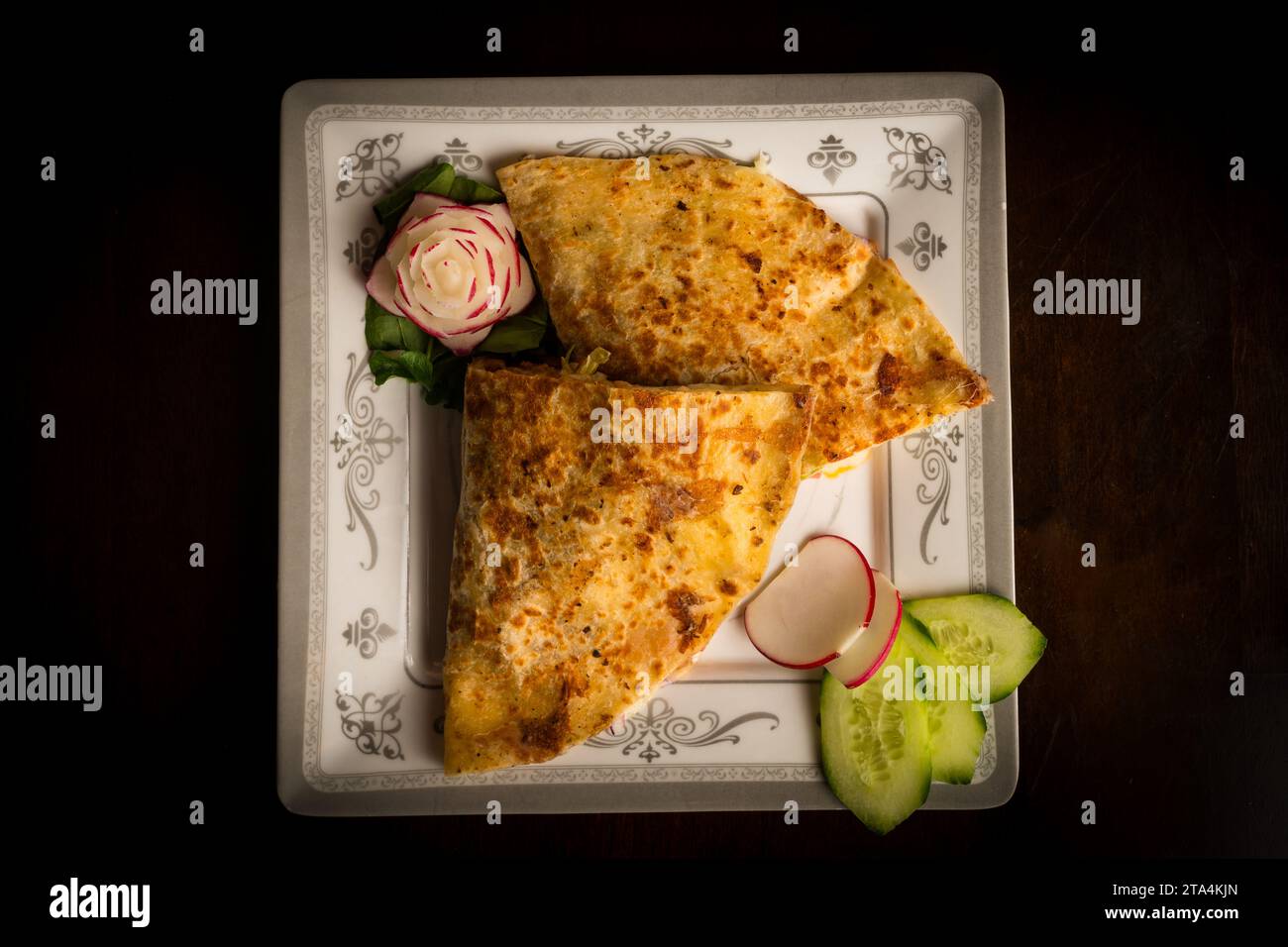 quesadilla Stock Photo