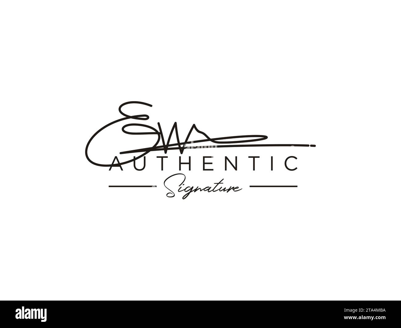 Ew business logo Cut Out Stock Images & Pictures - Alamy