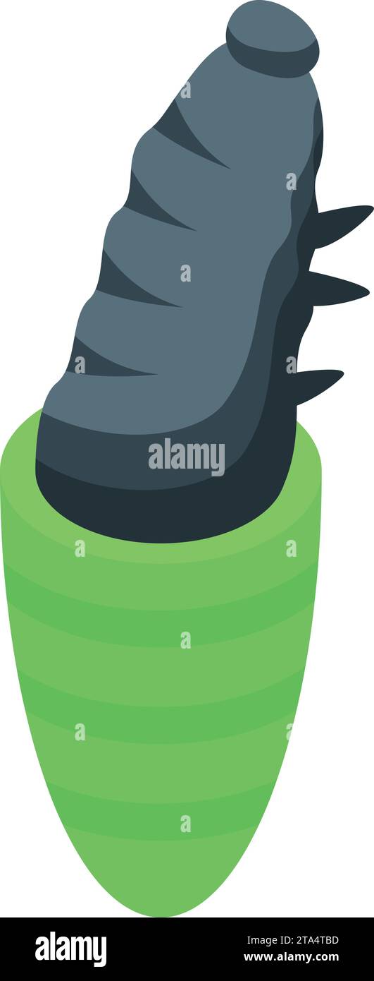 Life cycle from caterpillar to moth Stock Vector Images - Alamy