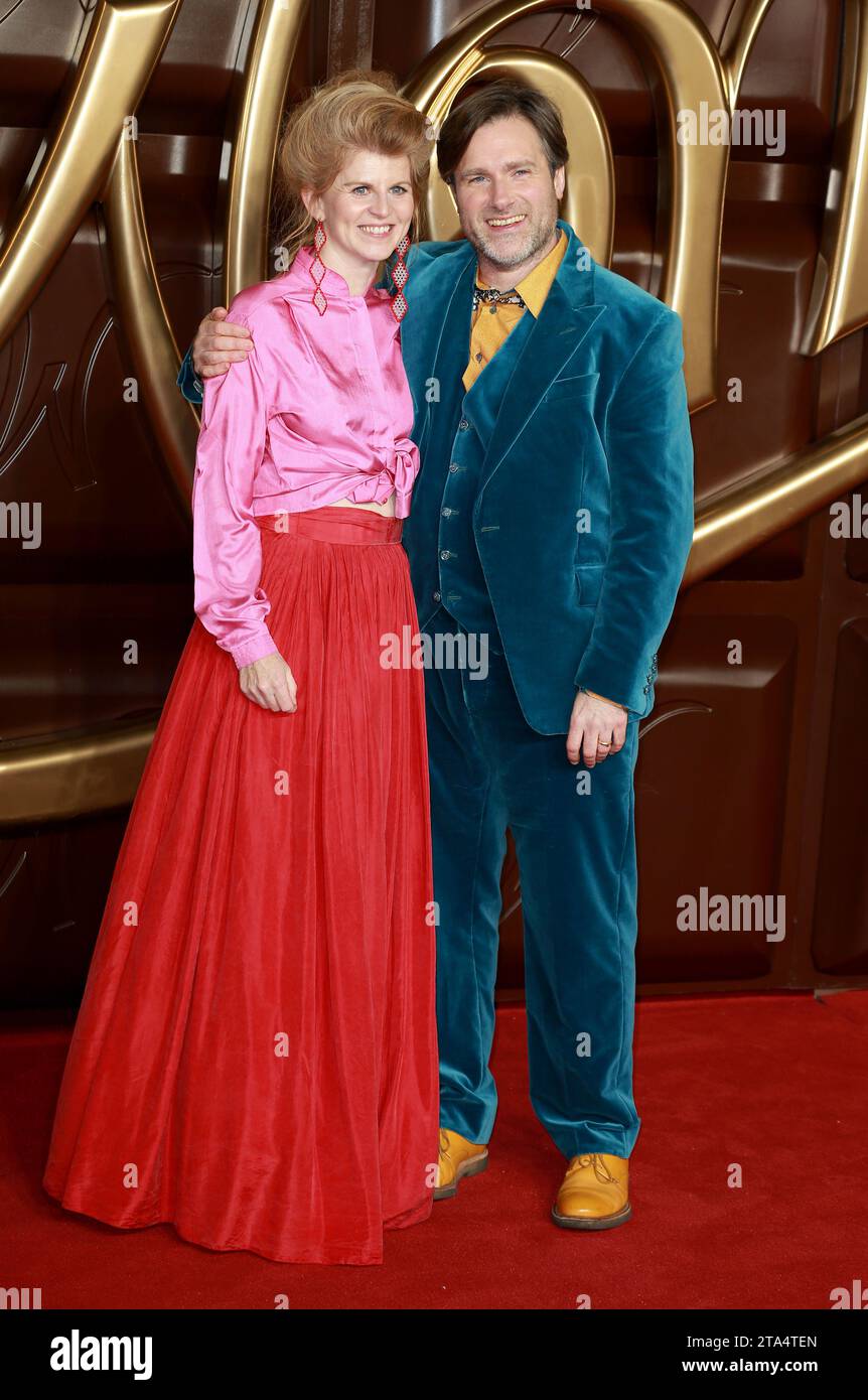 London, UK. 28th Nov, 2023. Eloise Moody and Paul King attend the