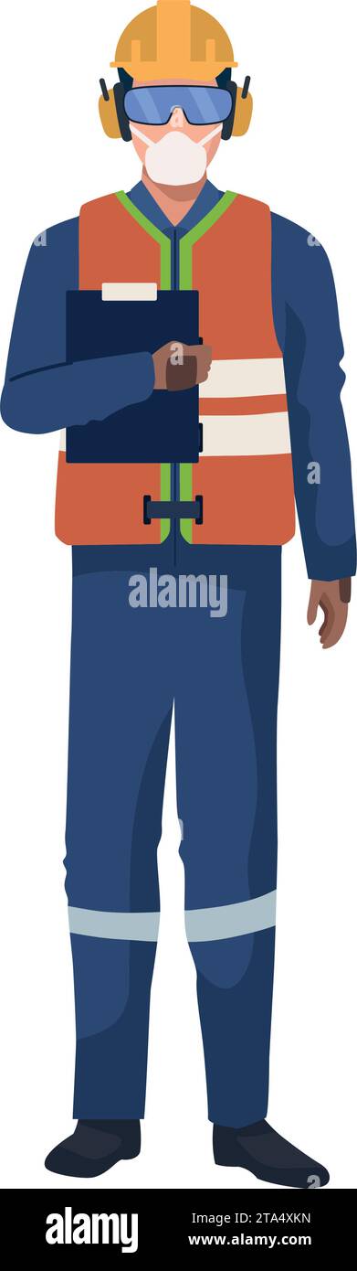 Man wearing safety goggles Stock Vector Images - Alamy