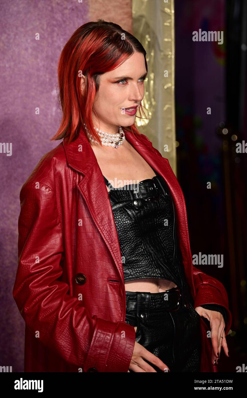 London, UK. 28th Nov, 2023. Henri Bergmann attends the Warner Bros. Pictures Presents - The World Premiere of Wonka at Royal Festival Hall. Credit: See Li/Picture Capital/Alamy Live News Stock Photo