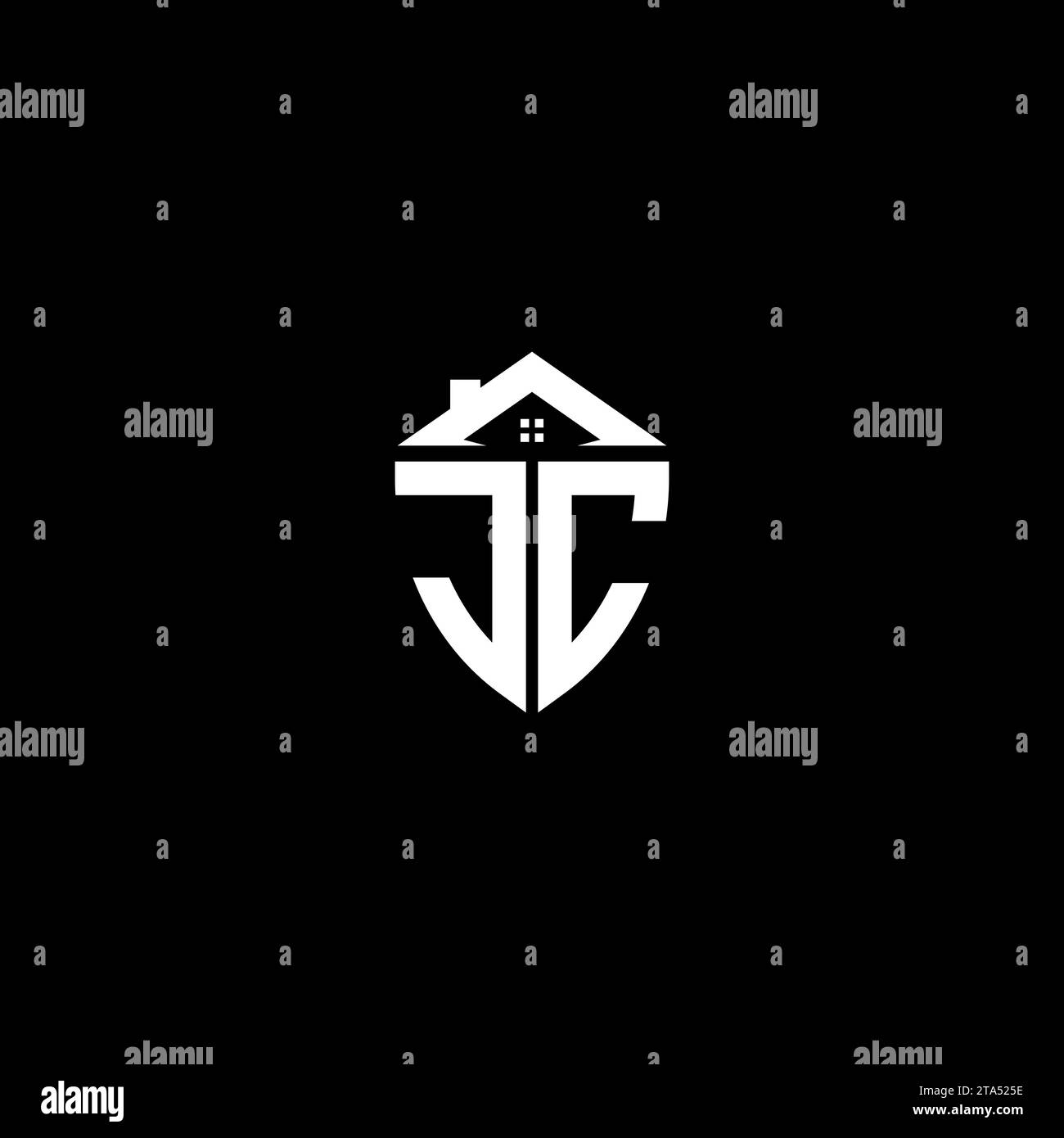 Jc initials logo hi-res stock photography and images - Alamy