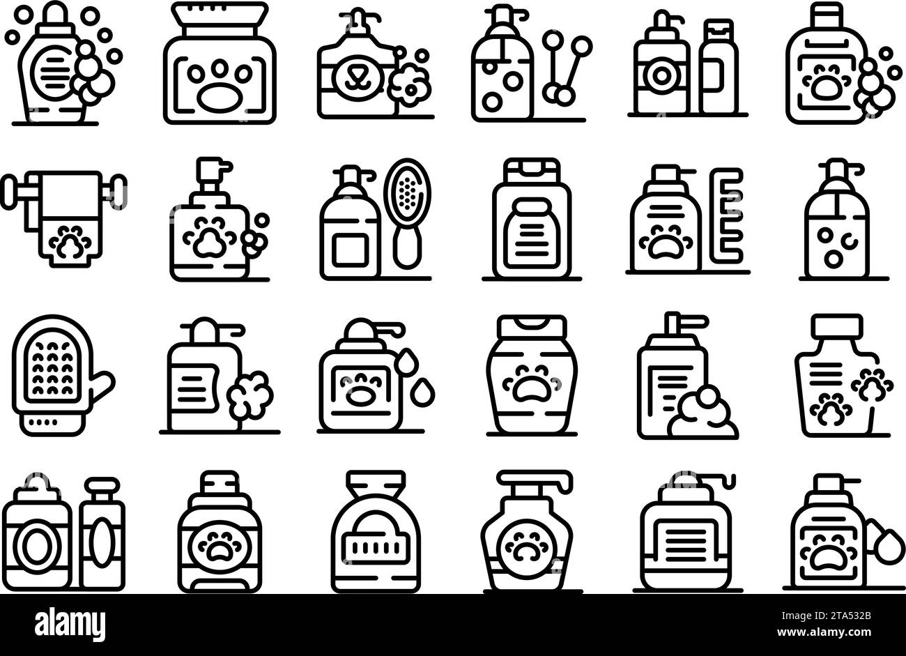 Slender vial Stock Vector Images Alamy