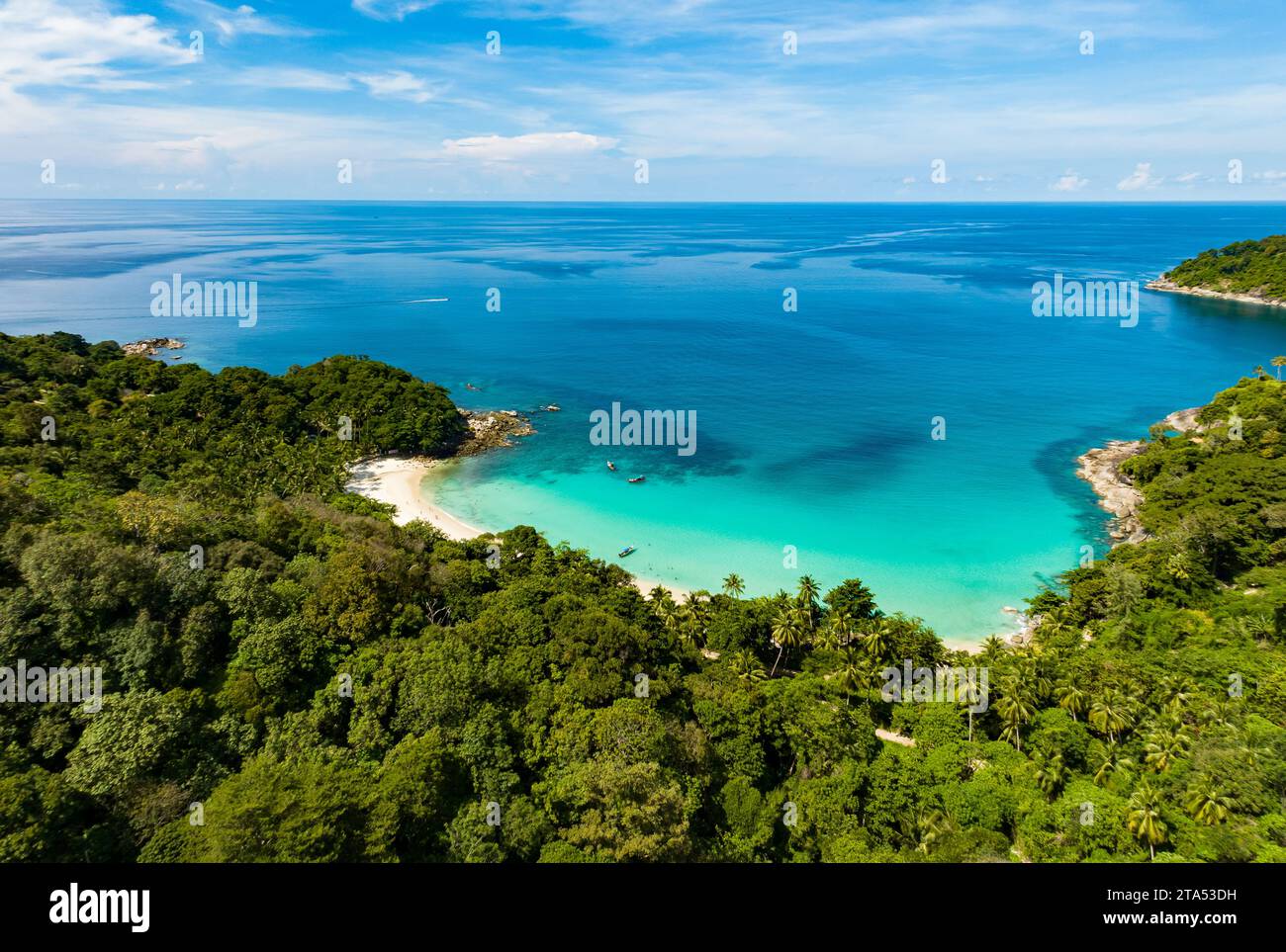 Drone view sky exotic seashore hi-res stock photography and images - Alamy