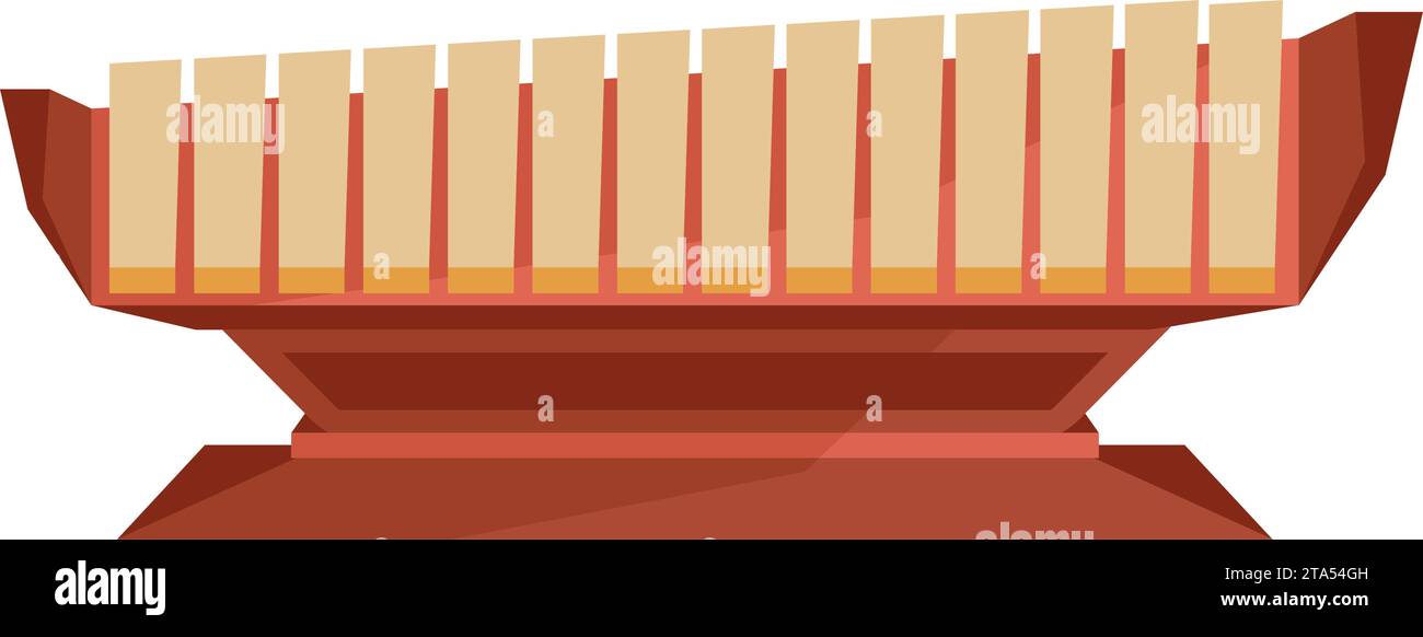 gamelan xylophone illustration Stock Vector Image & Art Alamy