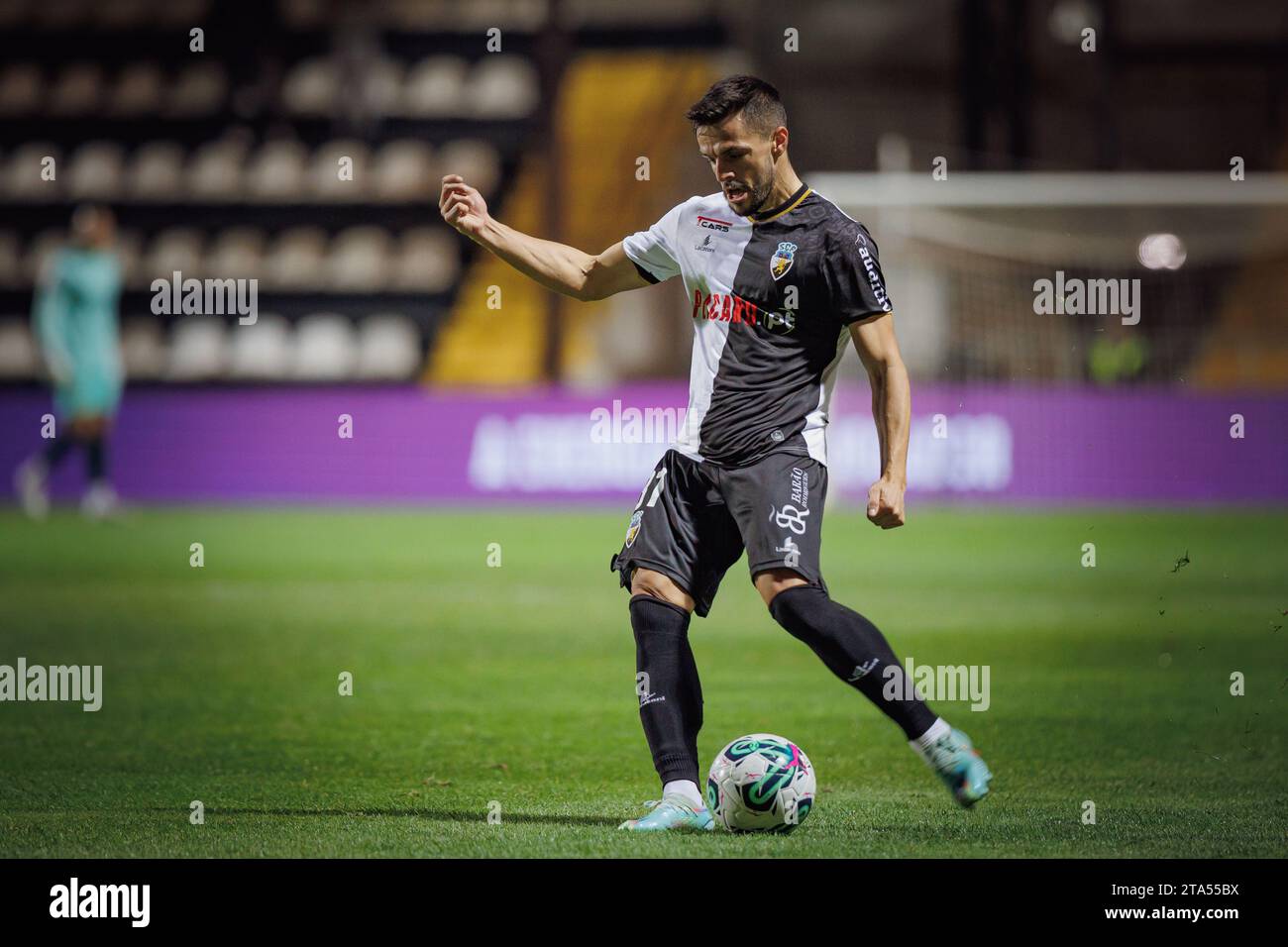 X during Liga Portugal Betclic 23/24 game between SC Farense and Sporting  CP at Estadio de Sao Luis, Faro. (Maciej Rogowski Stock Photo - Alamy