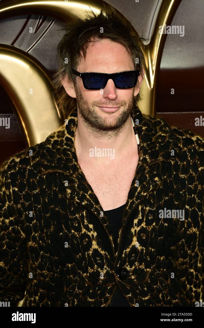 London, UK. 28th Nov, 2023. Marc Jacques Burton attends Warner Bros. Pictures Presents - The World Premiere of Wonka at Royal Festival Hall. Credit: See Li/Picture Capital/Alamy Live News Stock Photo