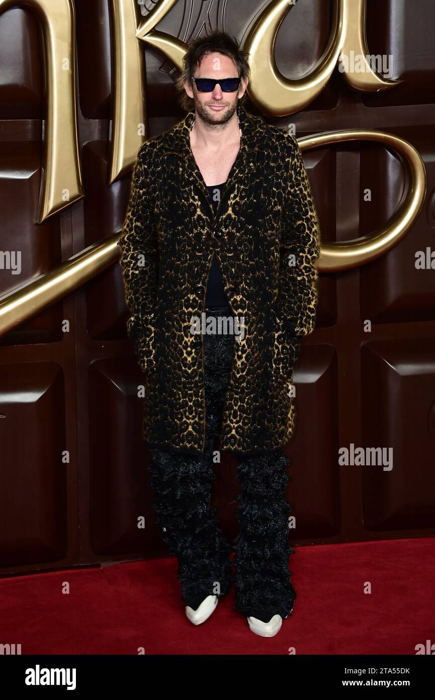 London, UK. 28th Nov, 2023. Marc Jacques Burton attends Warner Bros. Pictures Presents - The World Premiere of Wonka at Royal Festival Hall. Credit: See Li/Picture Capital/Alamy Live News Stock Photo