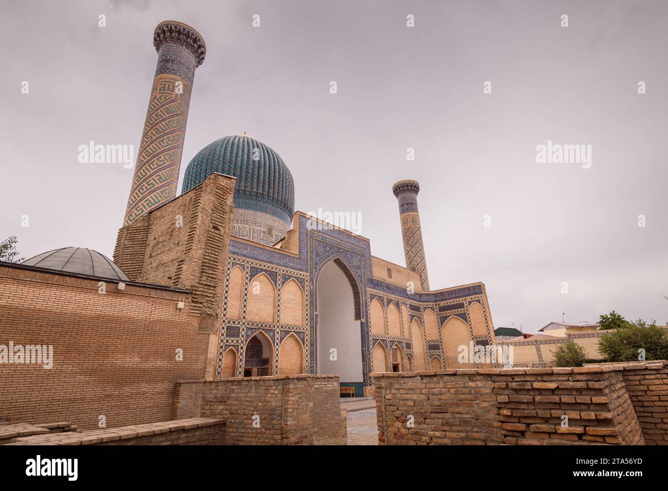 Gur-e-Amir - a mausoleum of the Asian conqueror Timur. Translation on ...