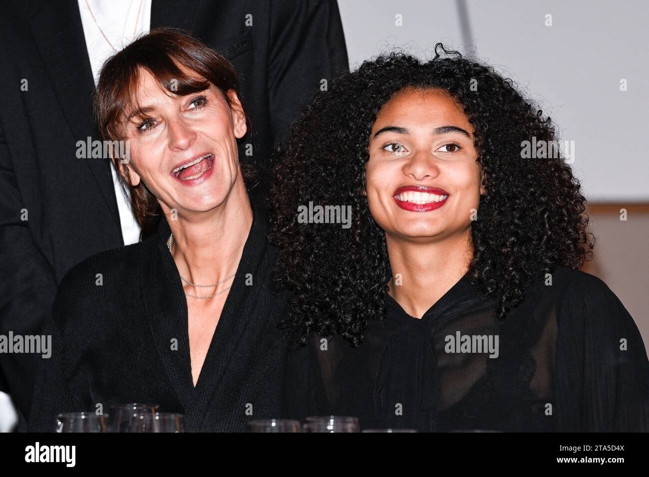 Paris, France. 28th Nov, 2023. Elodie de Fautereau and Eve Yema