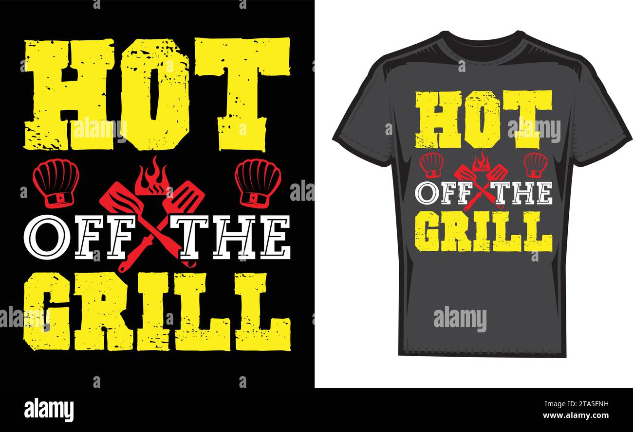 Hot off the Grill Stock Vector