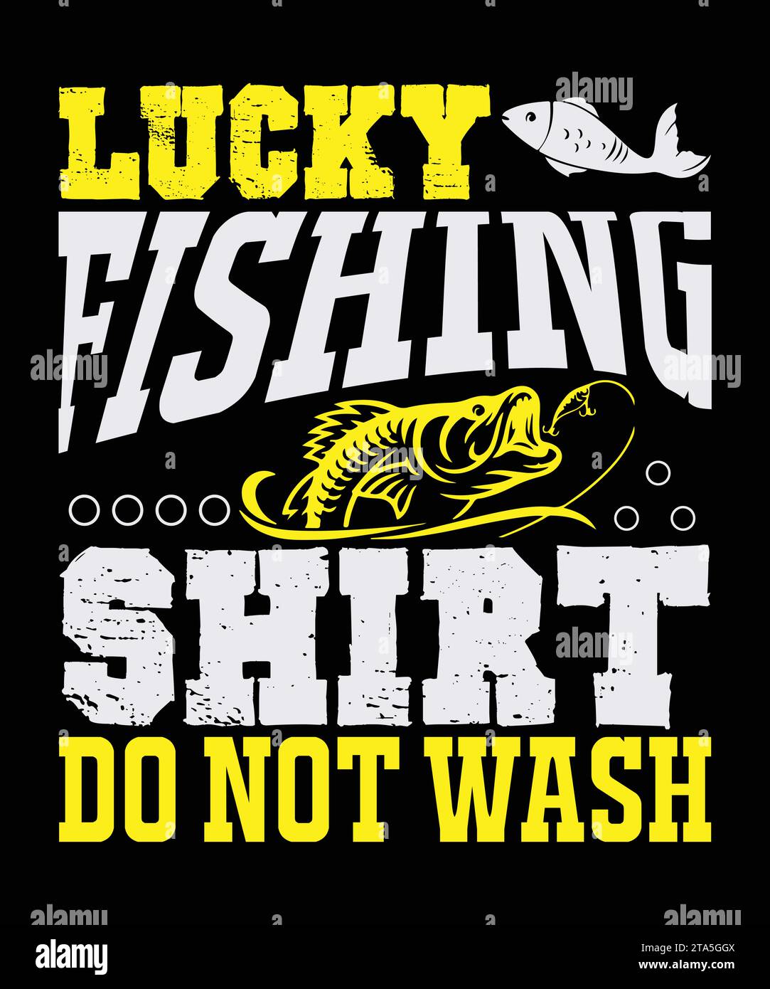 Lucky fishing shirt hi-res stock photography and images - Alamy