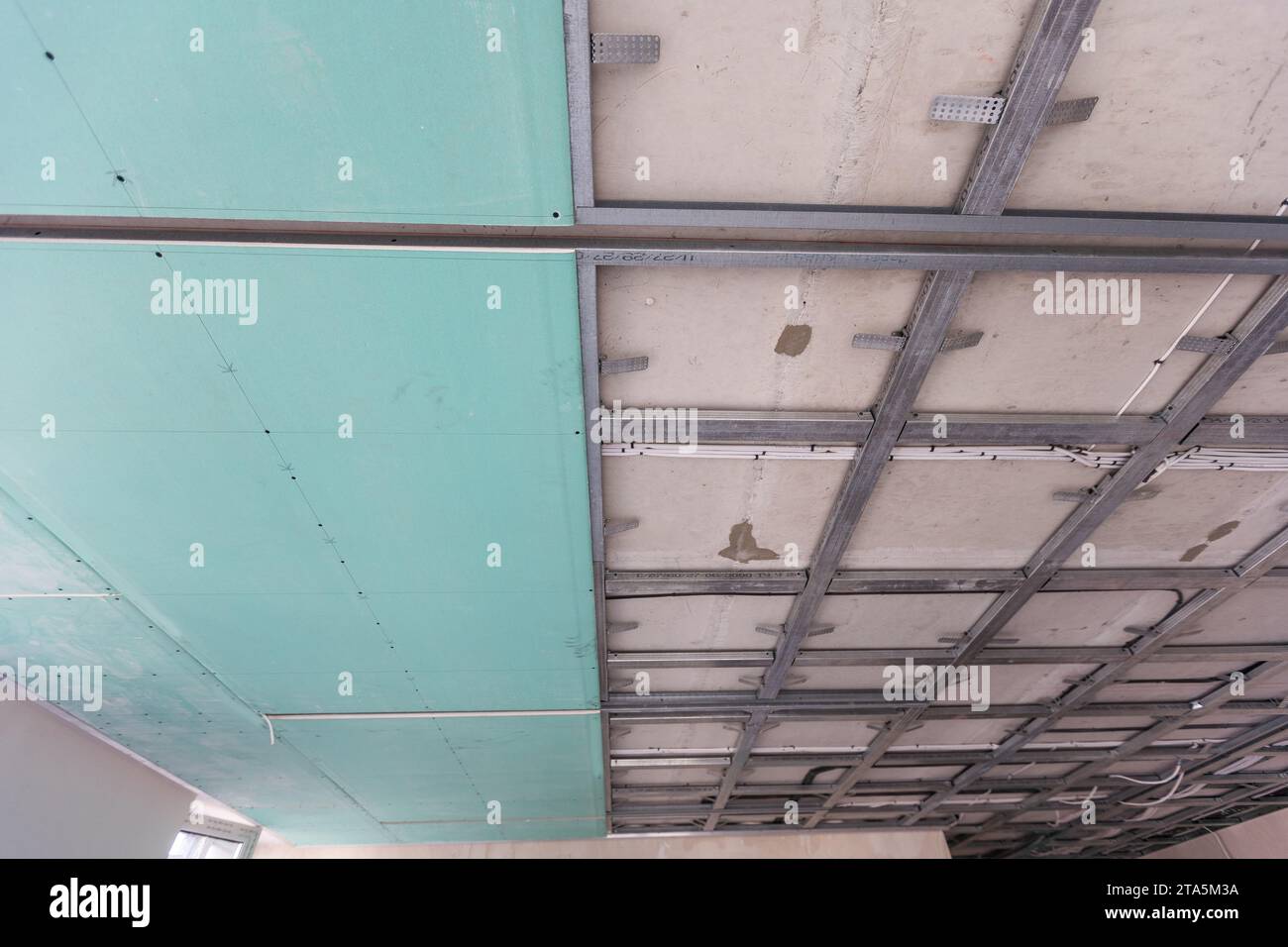 Structure Of Ceiling Suspension Installation Of Gypsum Plasterboard structure-of-ceiling-suspension-installation-of-gypsum-plasterboard