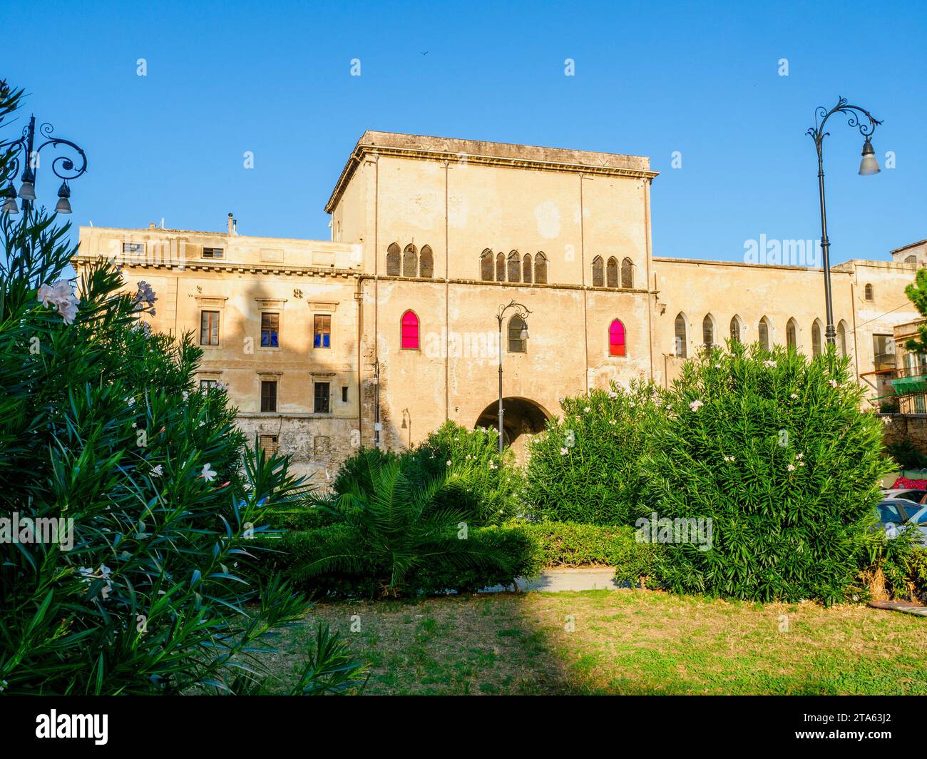 Porta dei Greci (Gate of the Greeks) - Palermo, Sicily, Italy Stock Photo