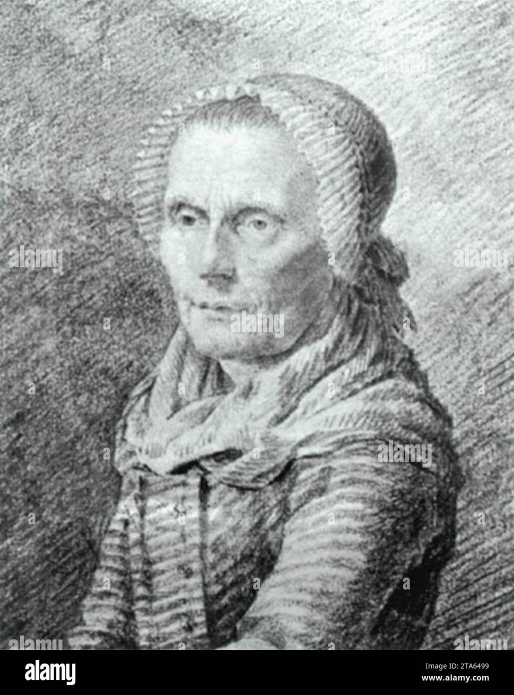 Mother Heiden 1798-1802 by Caspar David Friedrich Stock Photo