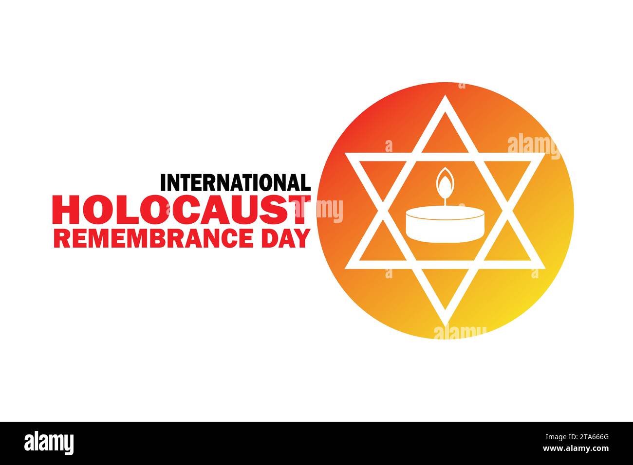 Holocaust remembrance day ceremony Cut Out Stock Images & Pictures Alamy