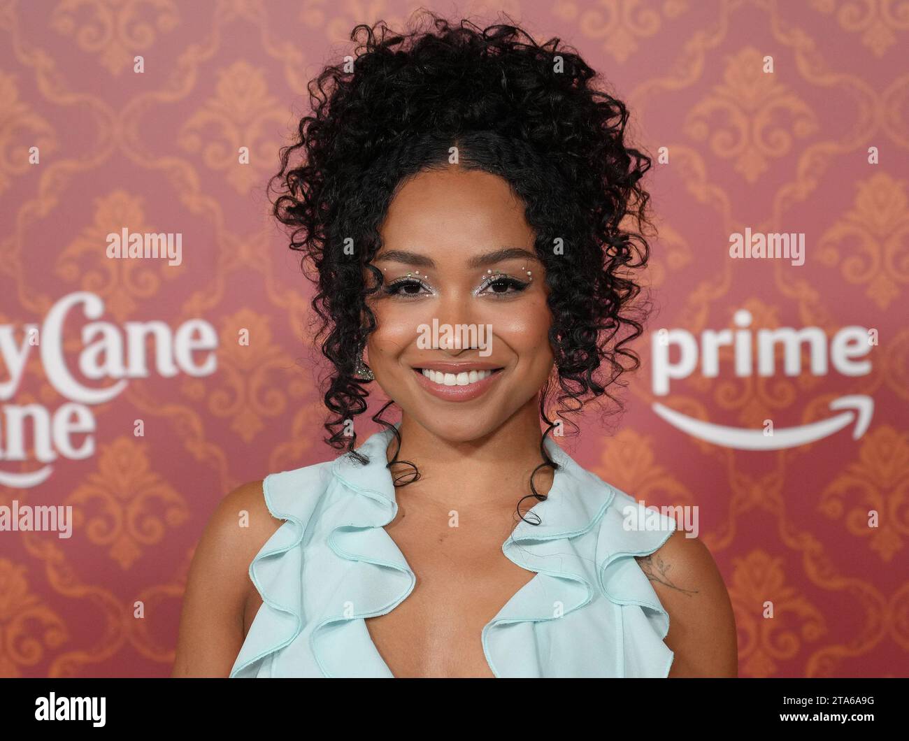 Los Angeles, USA. 28th Nov, 2023. Genneya Walton arrives at the Amazon