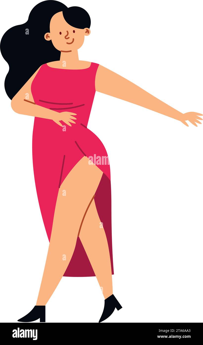 feria de cali lady dancer vector isolated Stock Vector Image & Art Alamy