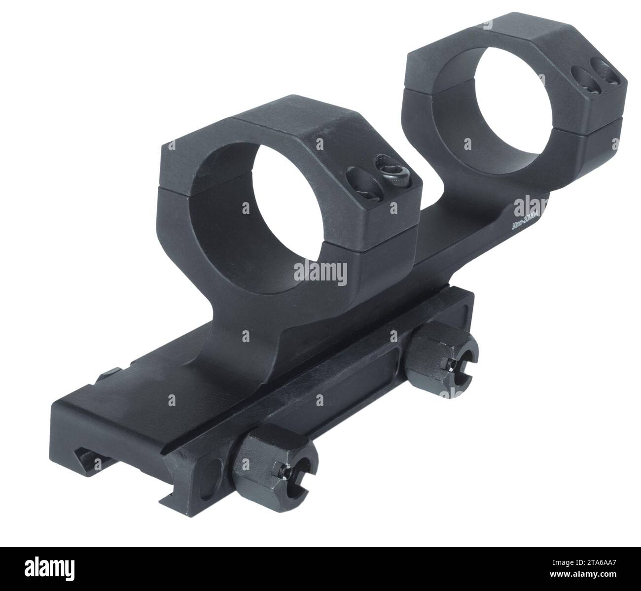 Base and rings with 20 MOA tilt for mounting high magnification scopes
