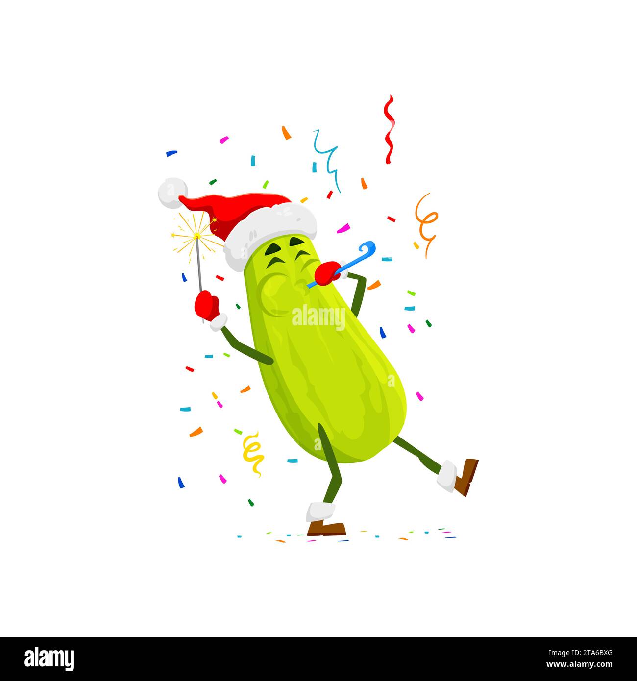 Party blower and hat Stock Vector Images - Alamy