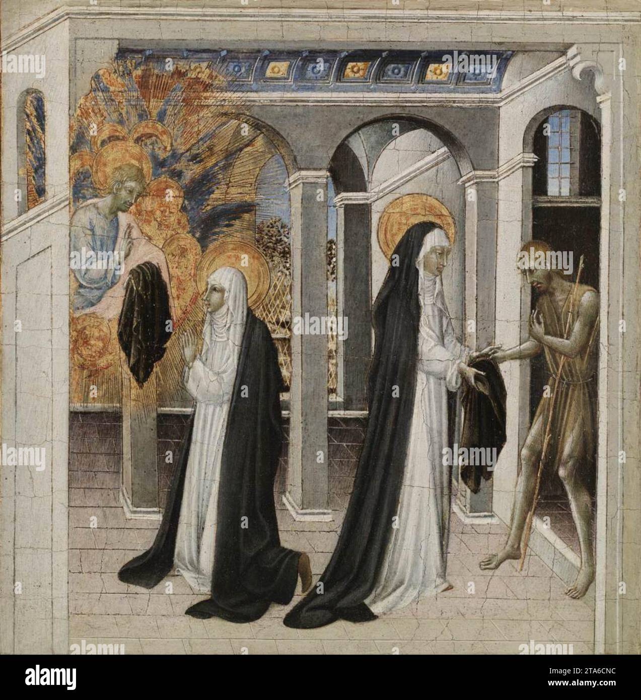 Giovanni di paolo st catherine hi-res stock photography and images - Alamy