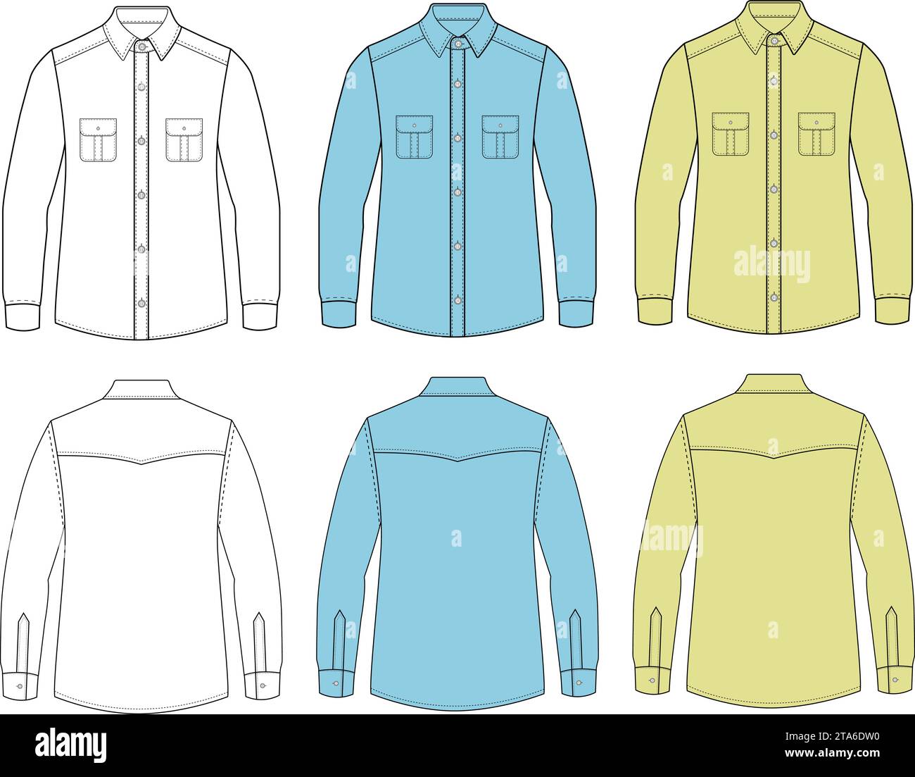 Mens shirt deals flat sketch