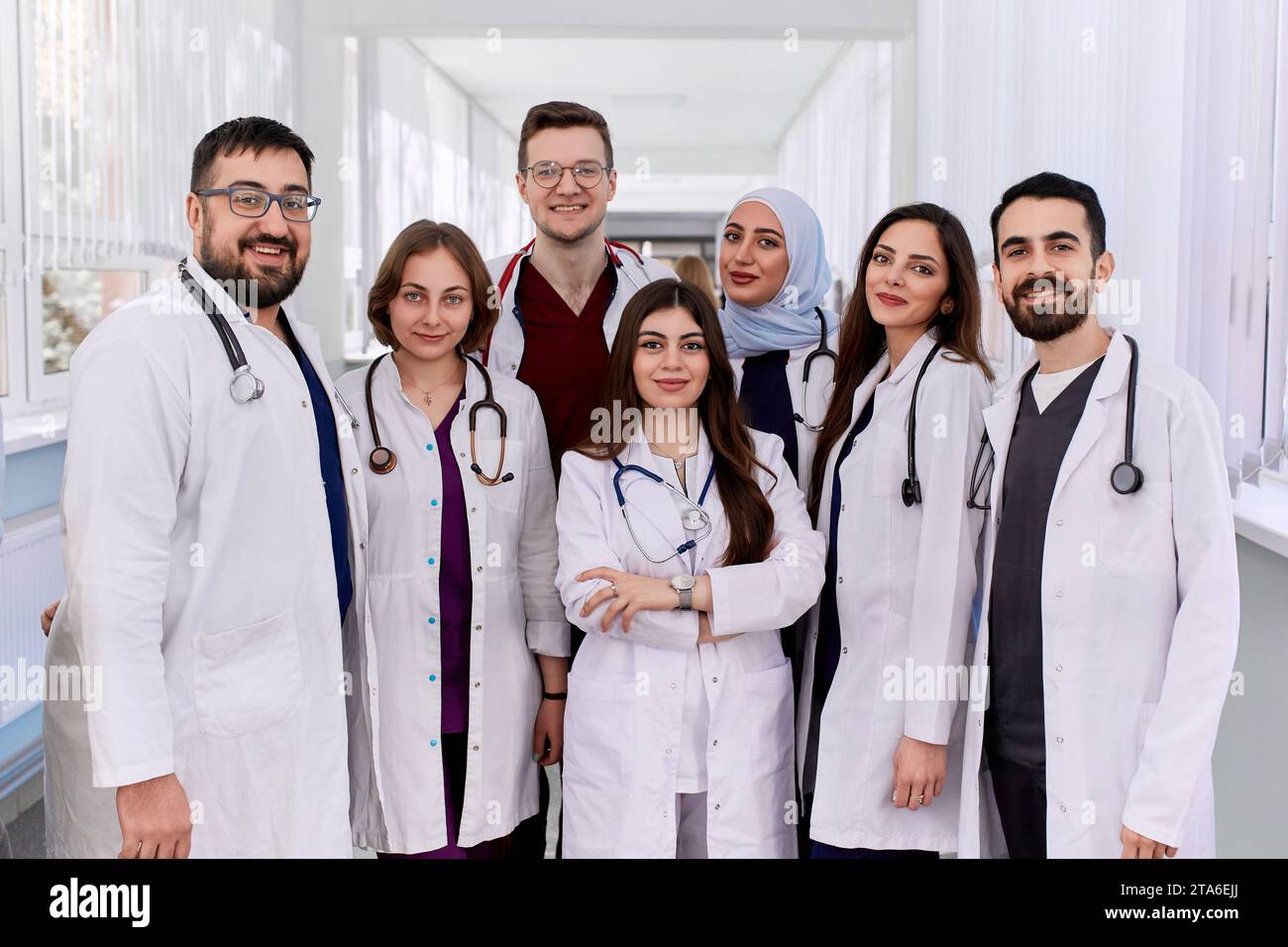Diverse young doctors hospital hi-res stock photography and images - Alamy