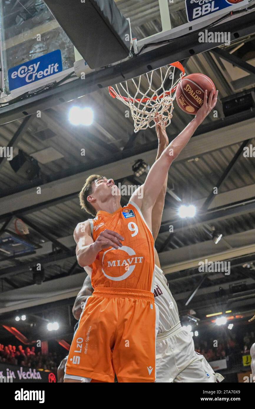 26.11.2023, RASTA Dome, Vechta, GER, BARMER 1. BBL; Rasta Vechta vs FC ...