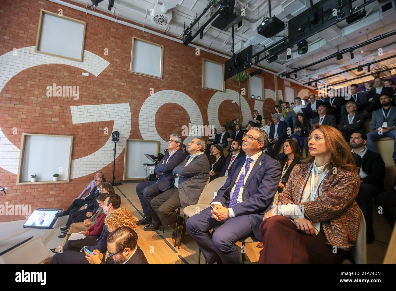 29 de noviembre del 2023 (malaga ) Google ha abierto en Málaga su Centro de Ingeniería de Seguridad (GSEC por sus siglas en inglés), un espacio desde el que se pretende contribuir a una Europa más segura en el ámbito de la ciberseguridad con el trabajo conjunto de la compañía con expertos, académicos, empresas y gobiernos del continente.Unos 70 trabajadores, casi el 90% de VirusTotal, van a trabajar en el GSEC de Málaga, un centro que se ubica en el antiguo edificio del Gobierno Militar en la ciudad y que estaba en desuso desde los años 90. Construido en los 50, se trata de un enclave privileg Stock Photo