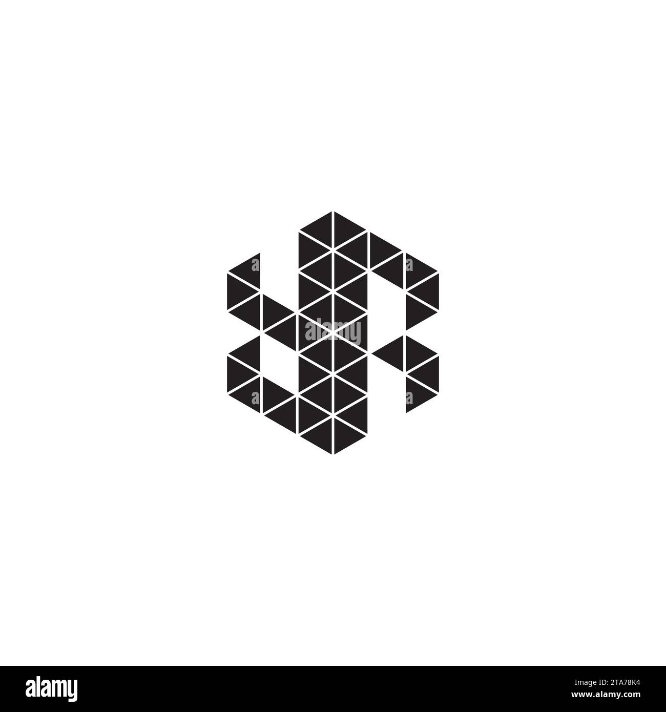 YR initial logo letters in high quality professional design that will print well across any print media Stock Vector