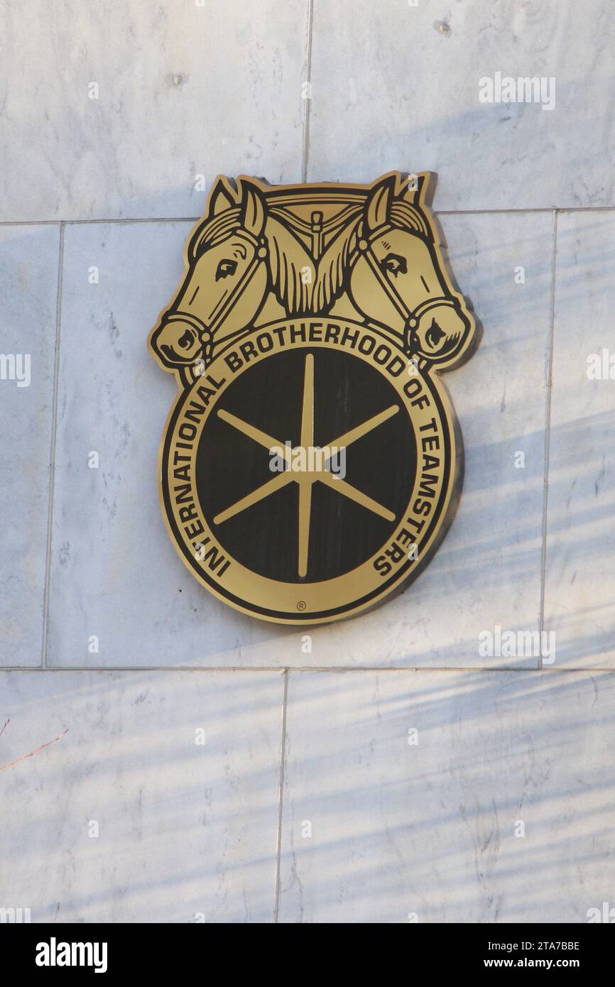 Washington, DC, USA. 28th Nov, 2023. Exterior view and signage of the