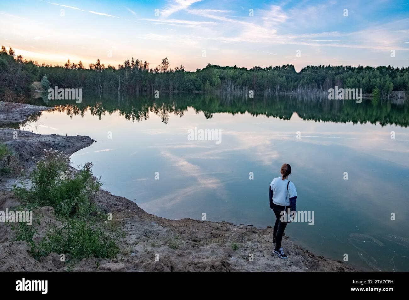 Image depicts peaceful scene hi-res stock photography and images - Alamy