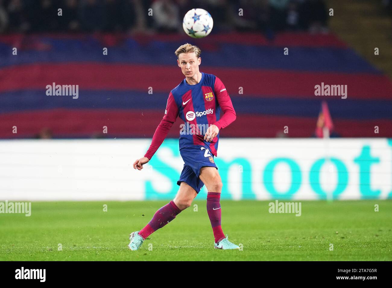 Barcelona Spain 28th Nov 2023 Frenkie De Jong Of FC Barcelona barcelona-spain-28th-nov-2023-frenkie-de-jong-of-fc-barcelona