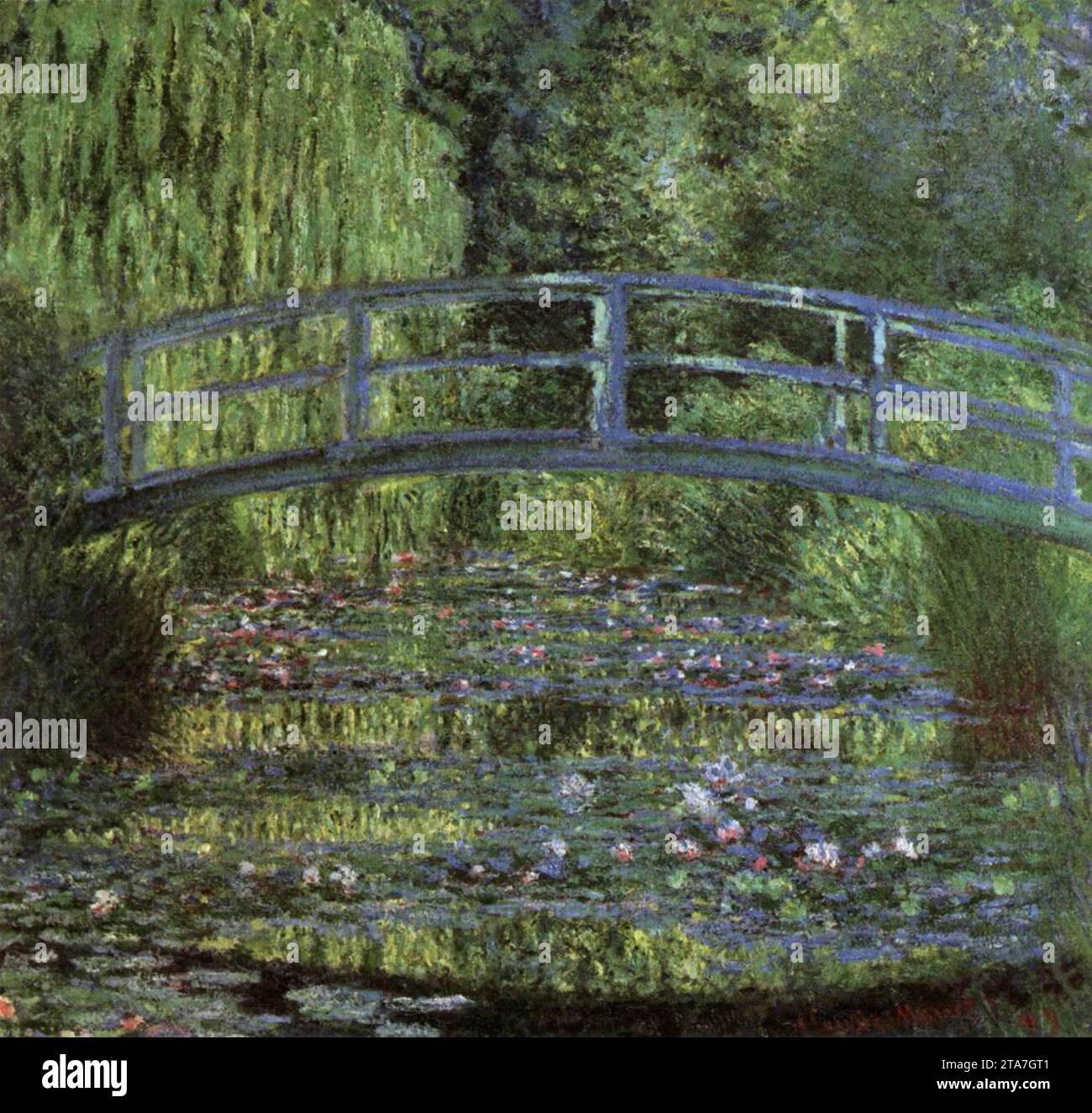 The Water Lily Pond 1899 Monet Hi res Stock Photography And Images Alamy