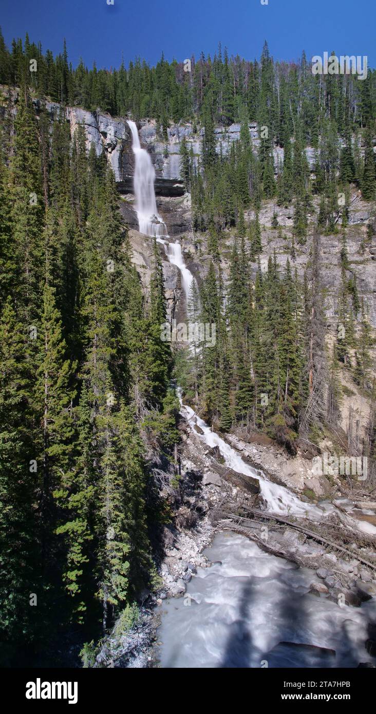 Panther falls jasper national park hires stock photography and images