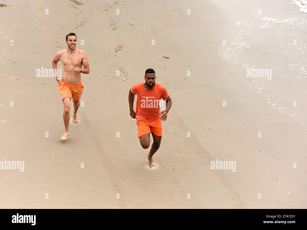 Coney island beach with people hi-res stock photography and images - Alamy