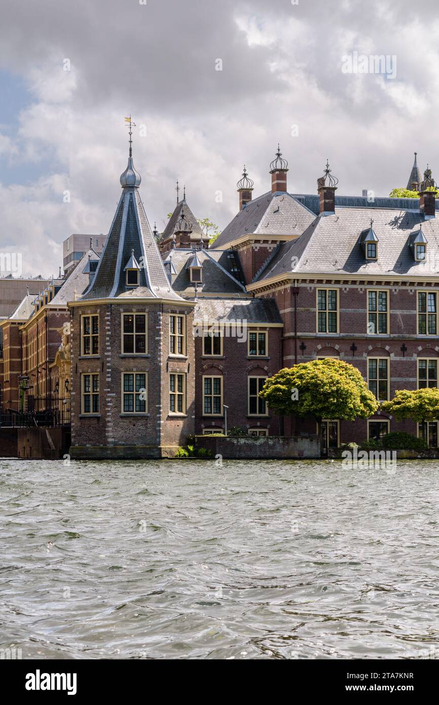 THE HAGUE, THE NETHERLANDS - MAY 21, 2021: The office of the prime minister of the Netherlands also known as the Torentje (Little Tower) at the Binnen Stock Photo