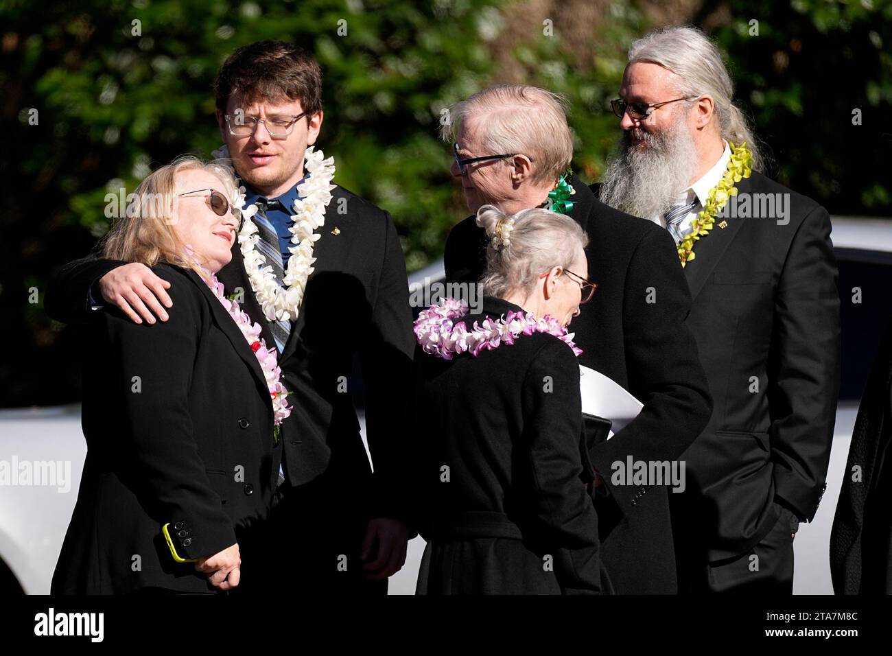 Amy Carter, left, and her husband John Joseph "Jay" Kelly, right
