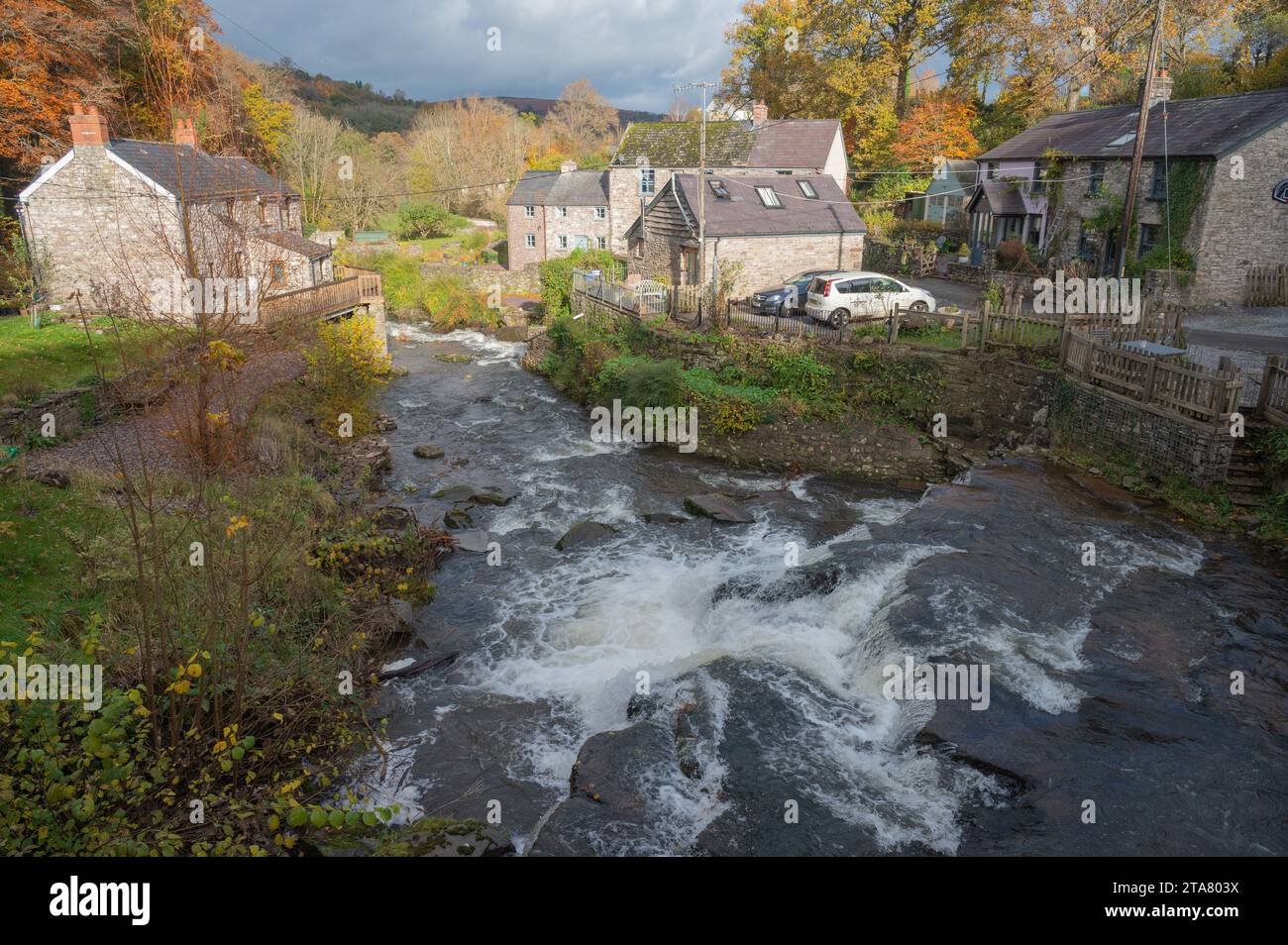 Llangynidr village hi-res stock photography and images - Alamy
